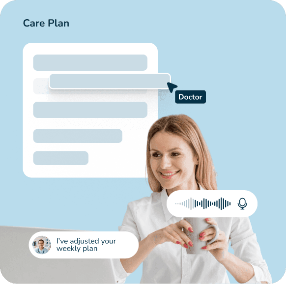 Integrated into a broader care plan